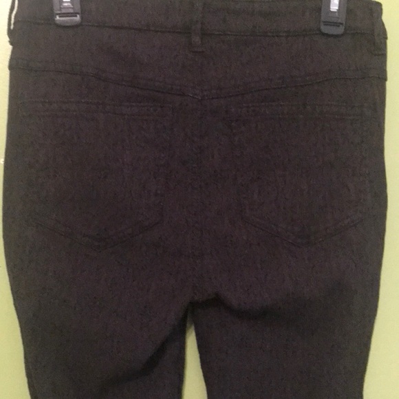 Free People brocade texture black Jean - Picture 4 of 4